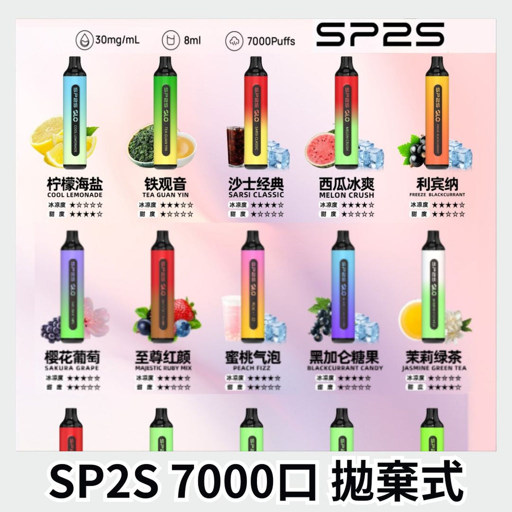 SP2S 思博瑞 7000口 拋棄式